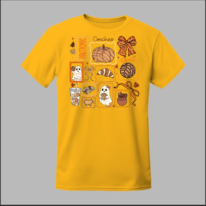 Pan de Muerto Fantasmas & Conchas Tee