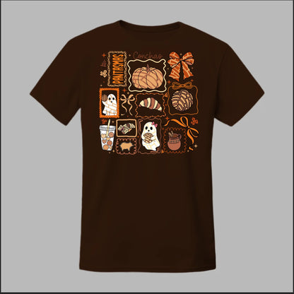 Pan de Muerto Fantasmas & Conchas Tee