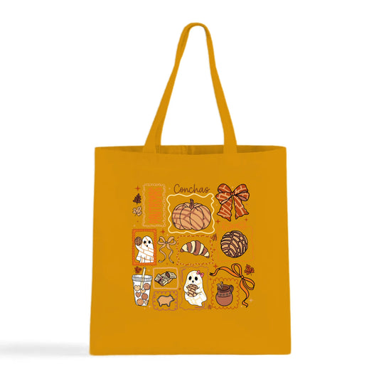 Pan de Muerto Fantasmas & Conchas Tote Bag