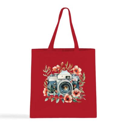 Floral Focus Tote Bag