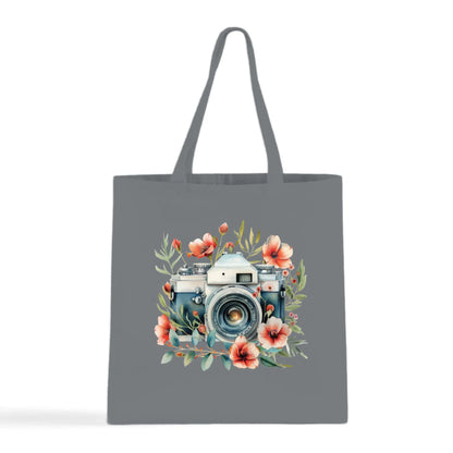 Floral Focus Tote Bag