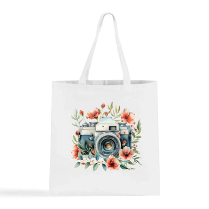 Floral Focus Tote Bag