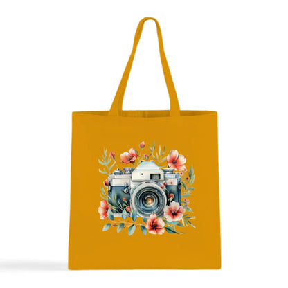 Floral Focus Tote Bag