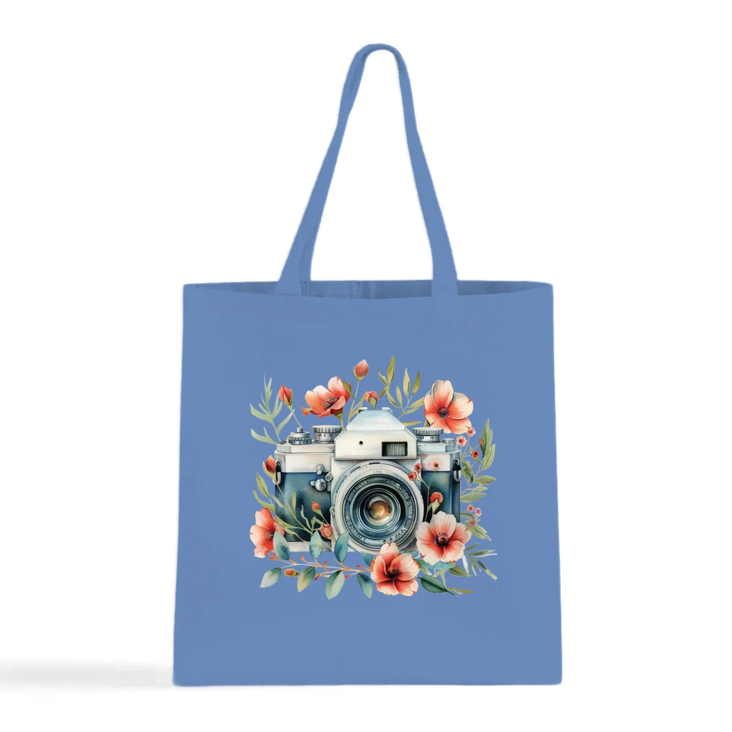 Floral Focus Tote Bag