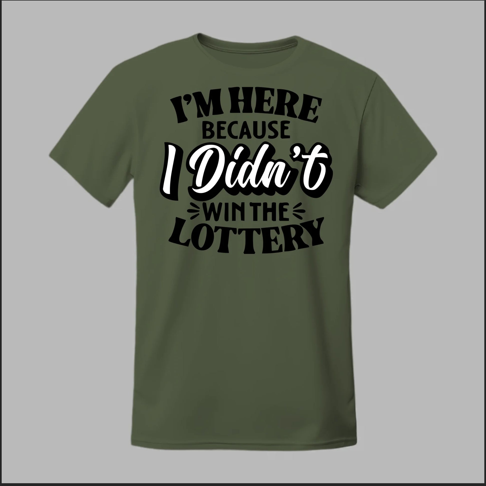 Front Military Green