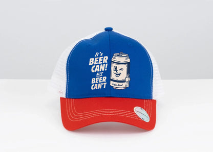 Royal Blue, Red Visor, White