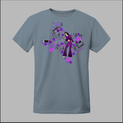 Selena Spotlight in Purple Tee