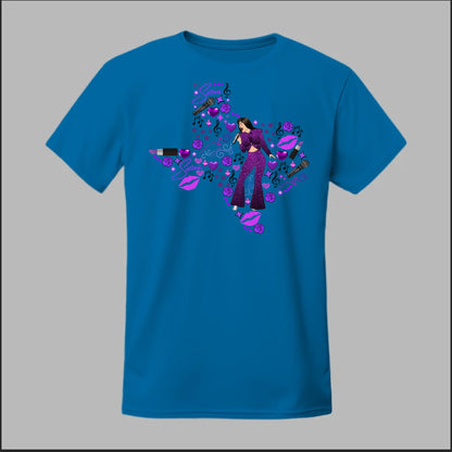 Selena Spotlight in Purple Tee