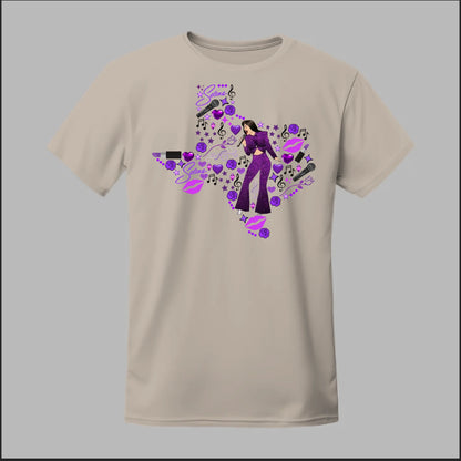 Selena Spotlight in Purple Tee