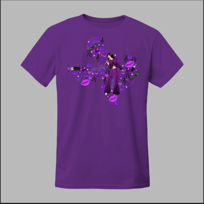 Selena Spotlight in Purple Tee