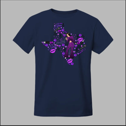 Selena Spotlight in Purple Tee