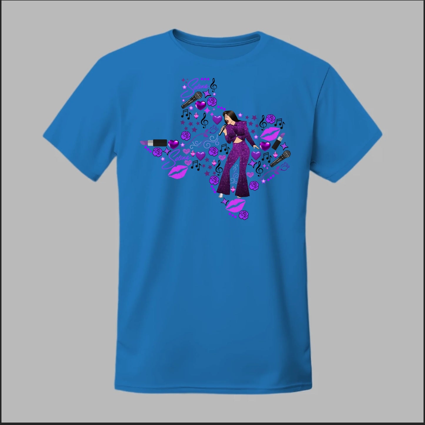 Selena Spotlight in Purple Tee