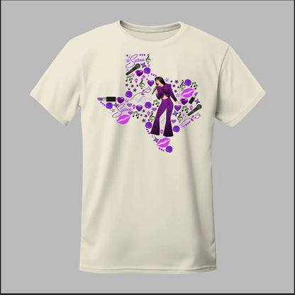 Selena Spotlight in Purple Tee