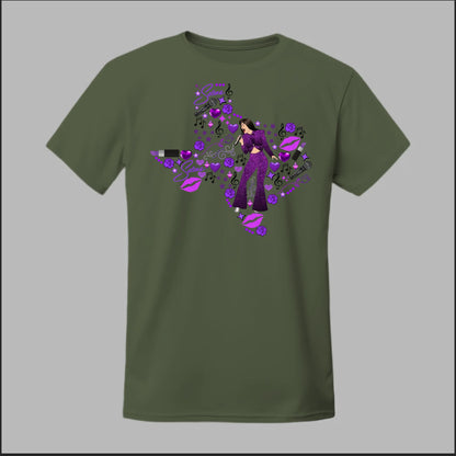 Selena Spotlight in Purple Tee