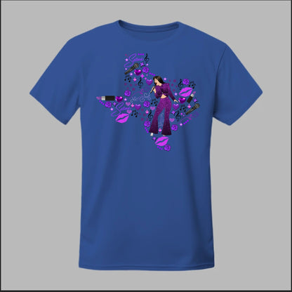 Selena Spotlight in Purple Tee