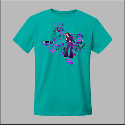 Selena Spotlight in Purple Tee