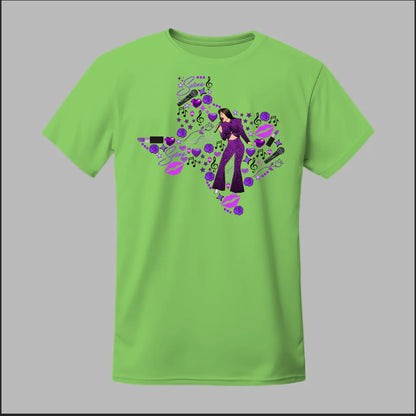 Selena Spotlight in Purple Tee