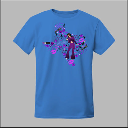 Selena Spotlight in Purple Tee