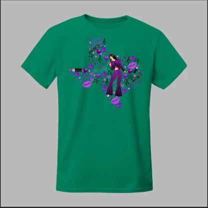 Selena Spotlight in Purple Tee