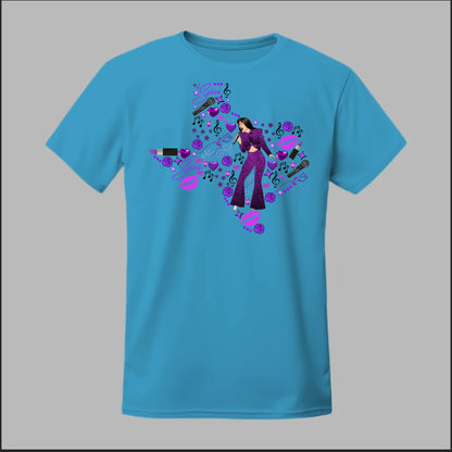 Selena Spotlight in Purple Tee
