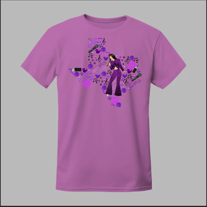 Selena Spotlight in Purple Tee