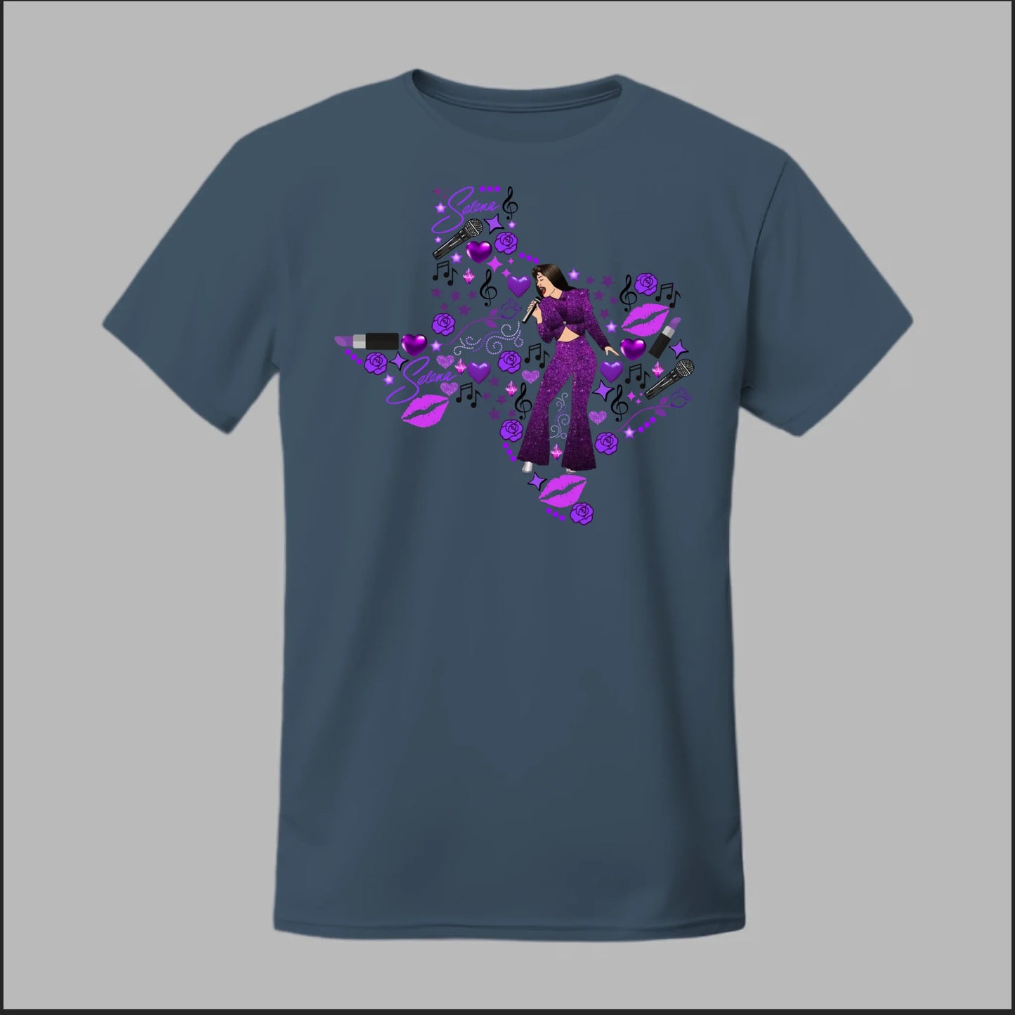 Selena Spotlight in Purple Tee
