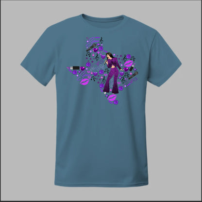 Selena Spotlight in Purple Tee
