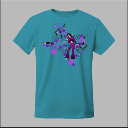 Selena Spotlight in Purple Tee