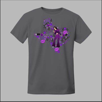 Selena Spotlight in Purple Tee