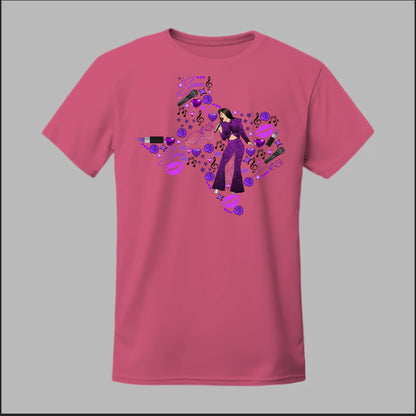 Selena Spotlight in Purple Tee