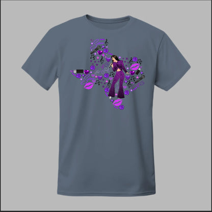 Selena Spotlight in Purple Tee