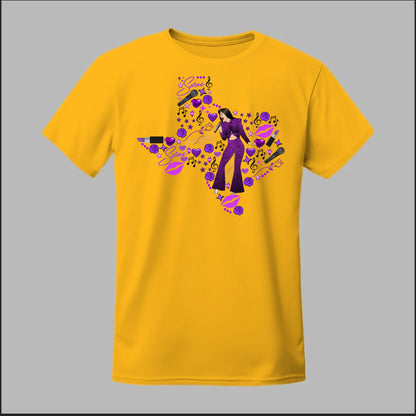 Selena Spotlight in Purple Tee