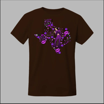 Selena Spotlight in Purple Tee