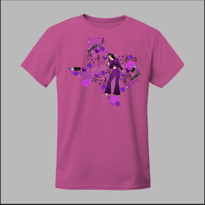 Selena Spotlight in Purple Tee