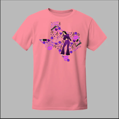 Selena Spotlight in Purple Tee