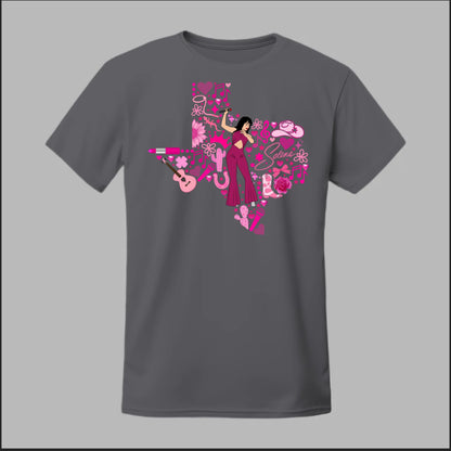 Texas Rose: Selena Tribute Tee