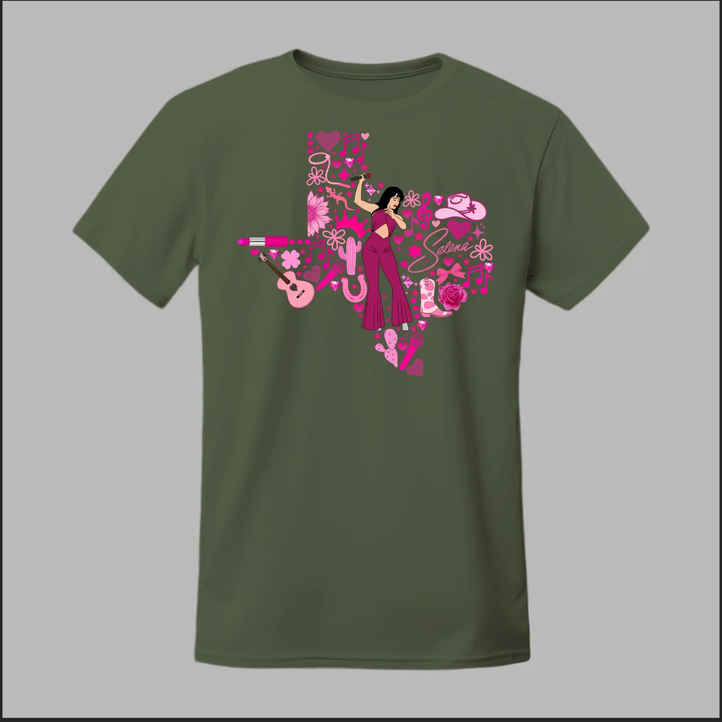 Texas Rose: Selena Tribute Tee
