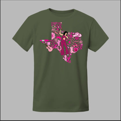 Texas Rose: Selena Tribute Tee
