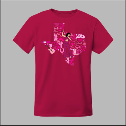 Texas Rose: Selena Tribute Tee