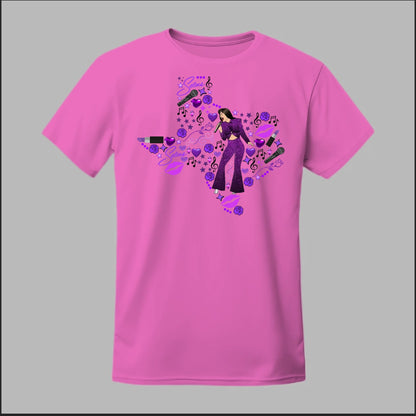 Selena Spotlight in Purple Tee