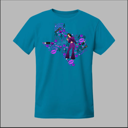 Selena Spotlight in Purple Tee
