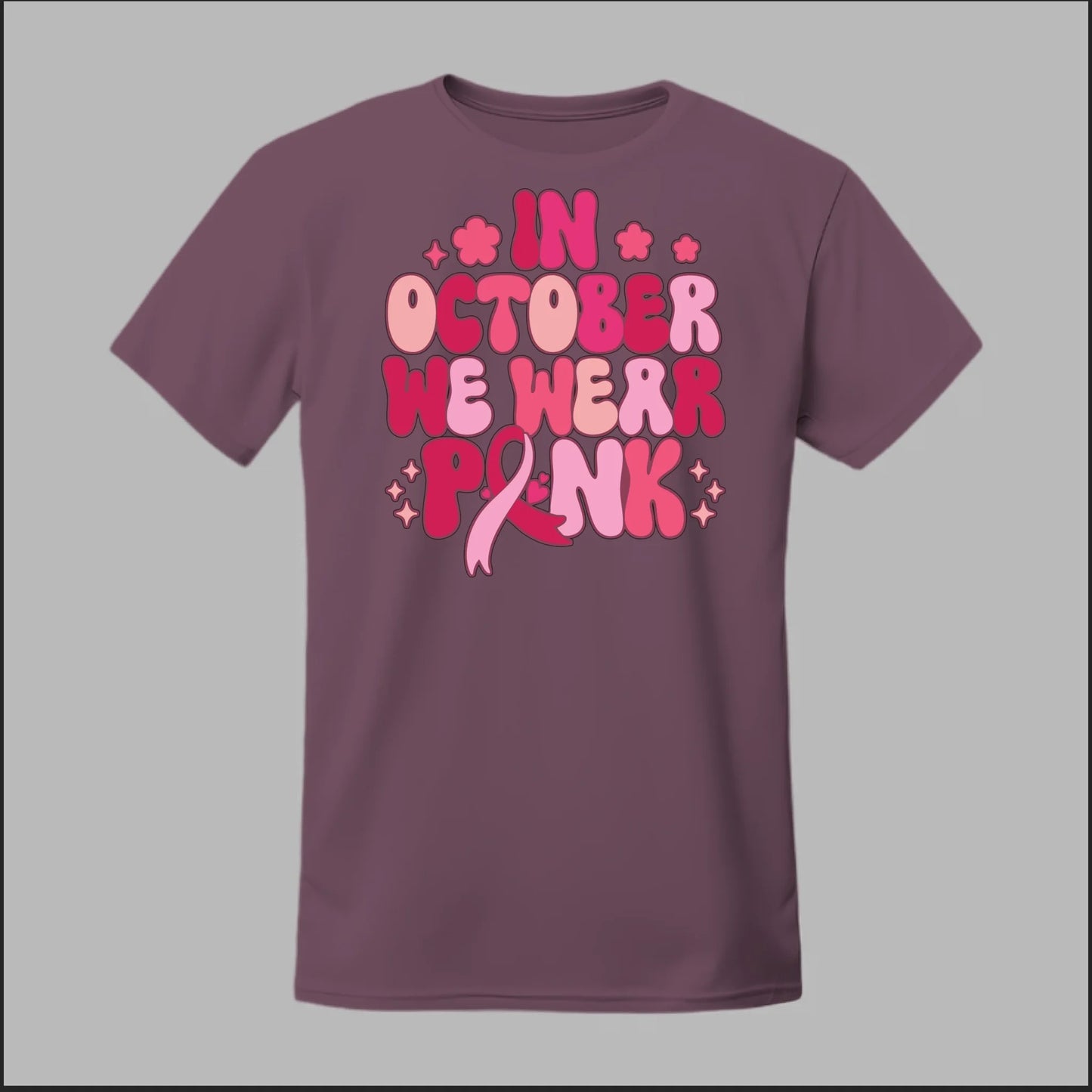 Front Heather Maroon