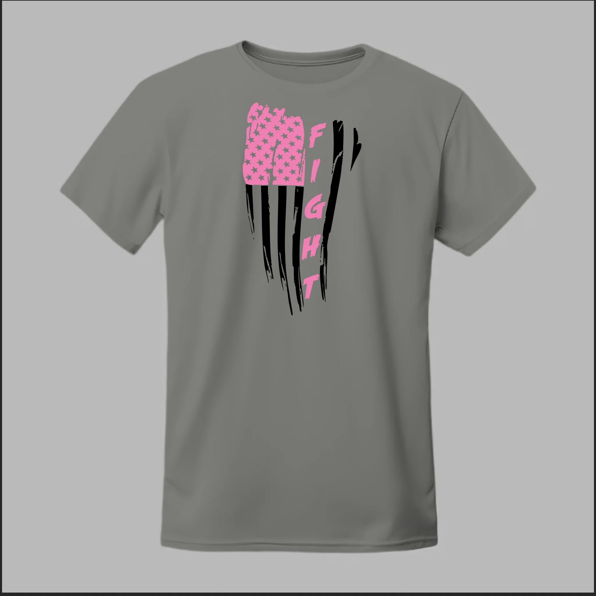 Front Heather Military Green