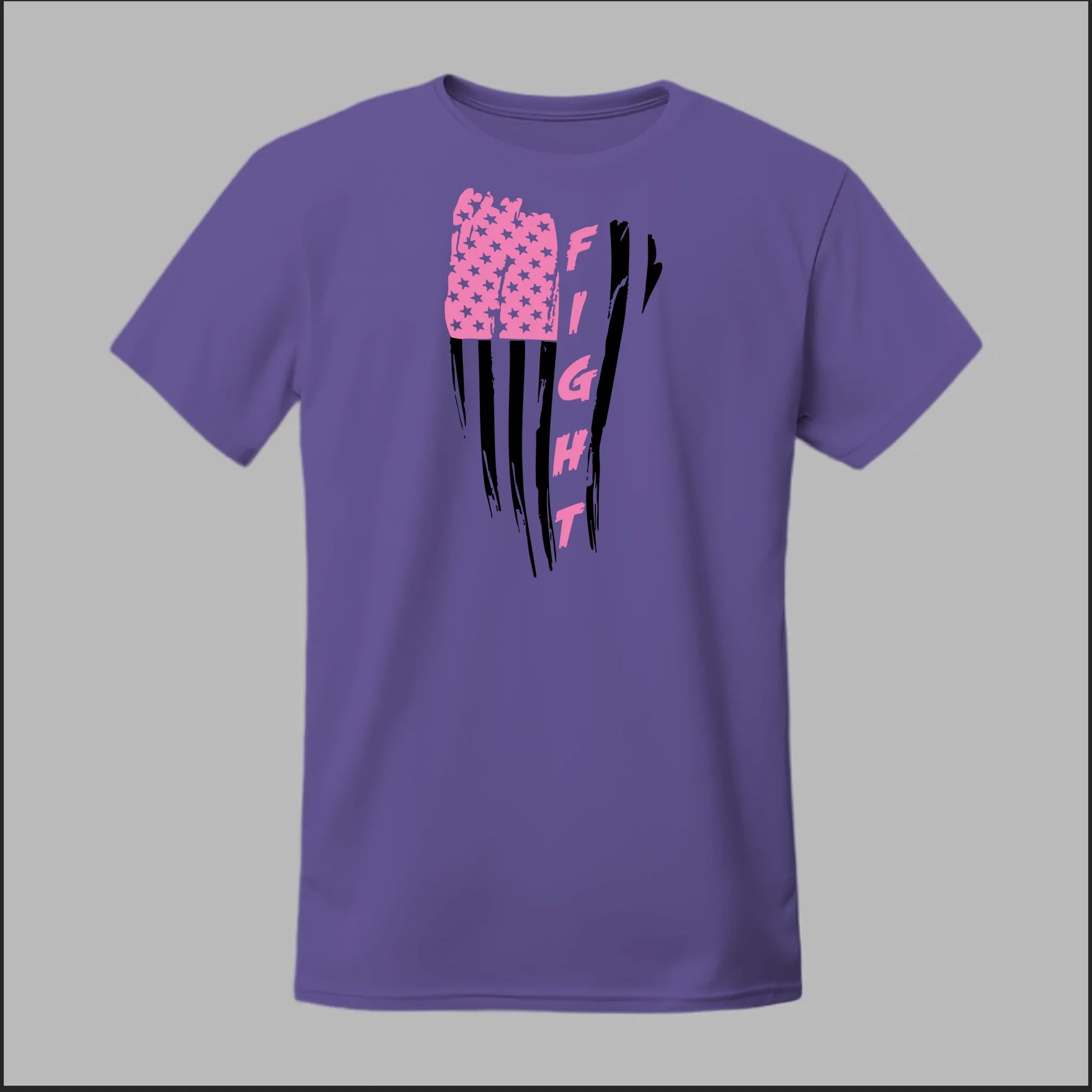 Front Heather Purple