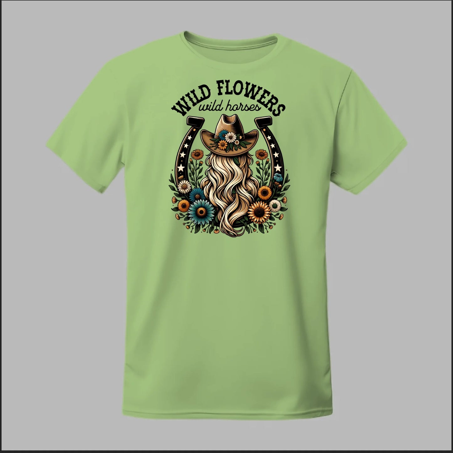 Wildflower Cowgirl Tee