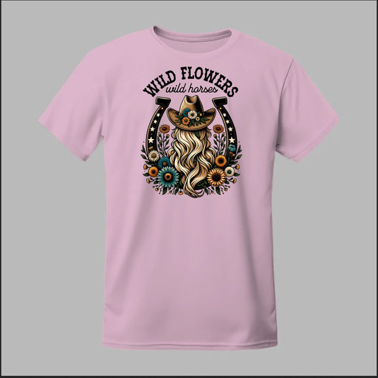 Wildflower Cowgirl Tee