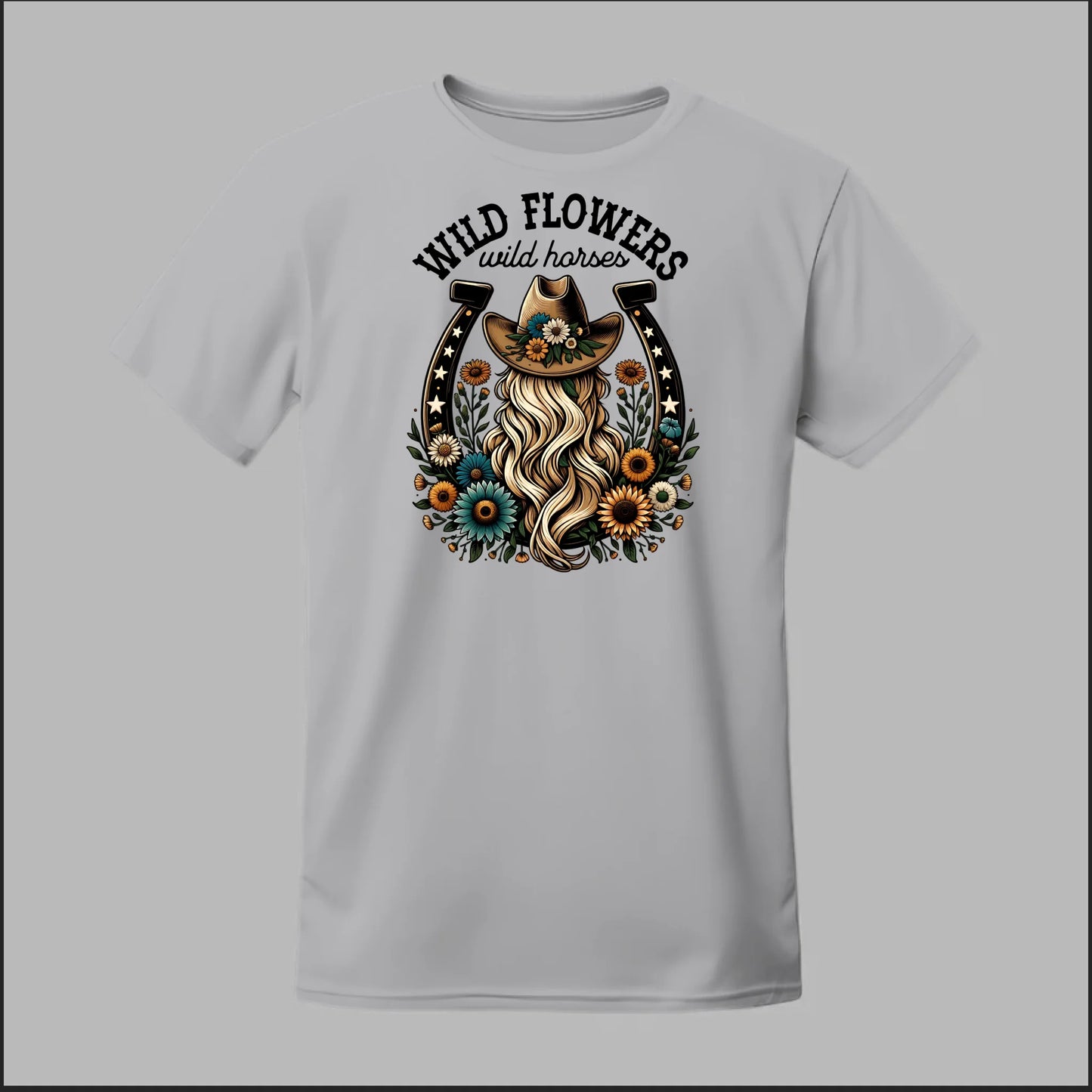 Wildflower Cowgirl Tee