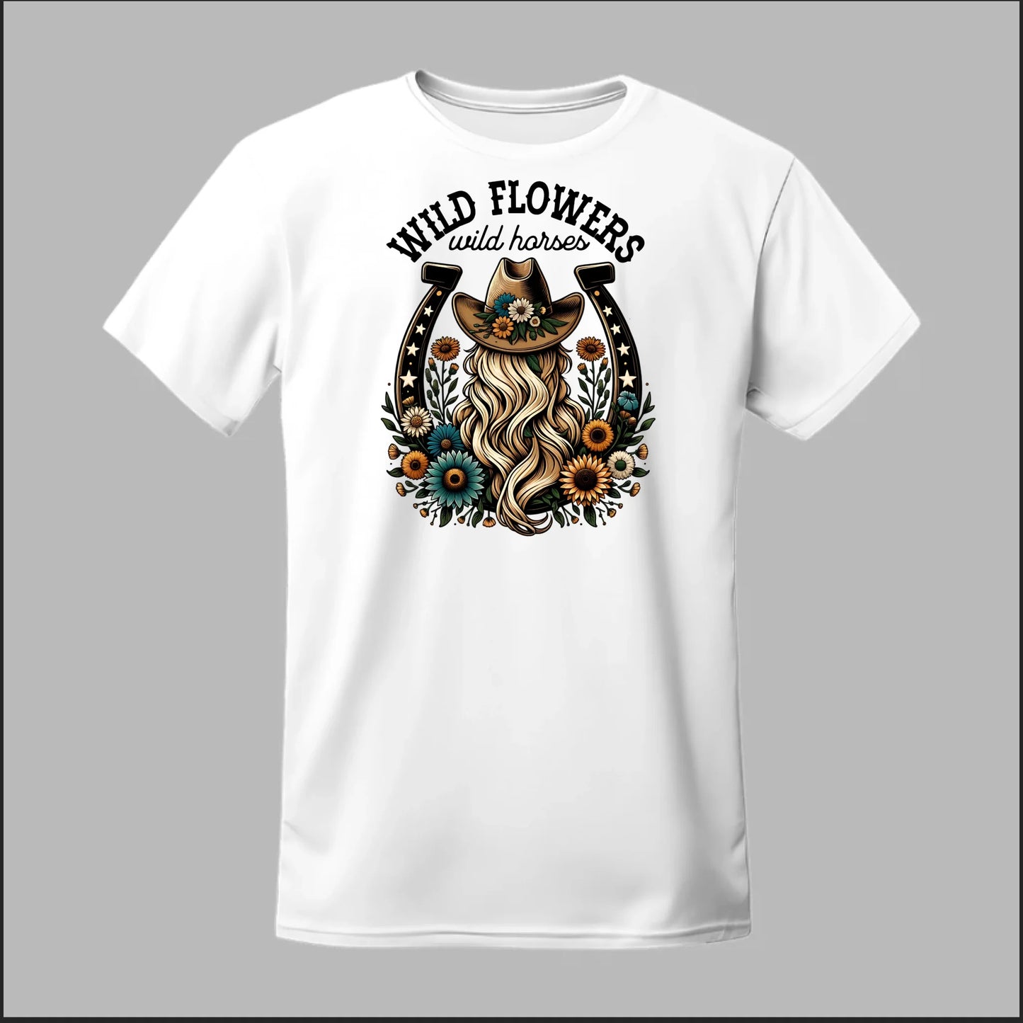 Wildflower Cowgirl Tee