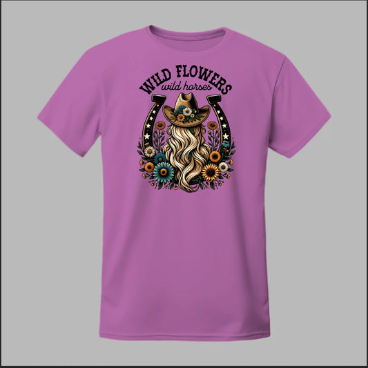 Wildflower Cowgirl Tee