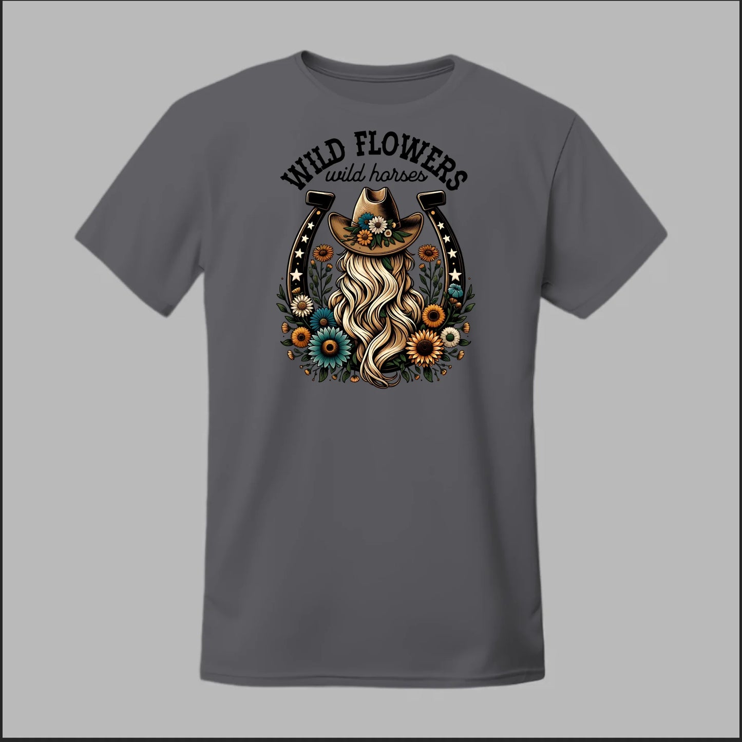 Wildflower Cowgirl Tee